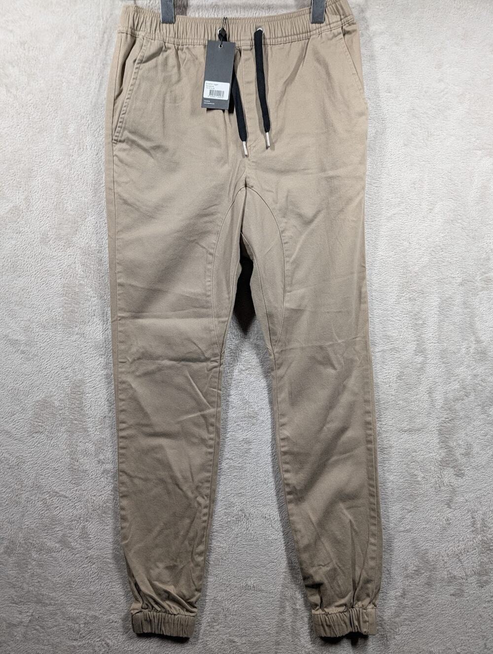 Zanerobe Mens Size 29 Sureshot Slim Stretch Jogger Pants Sandstone Tan NWT $130